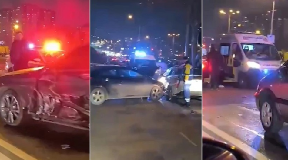 თბილისში ერთმანეთს რამდენიმე ავტომობილი შეეჯახა - რა ხდება ადგილზე