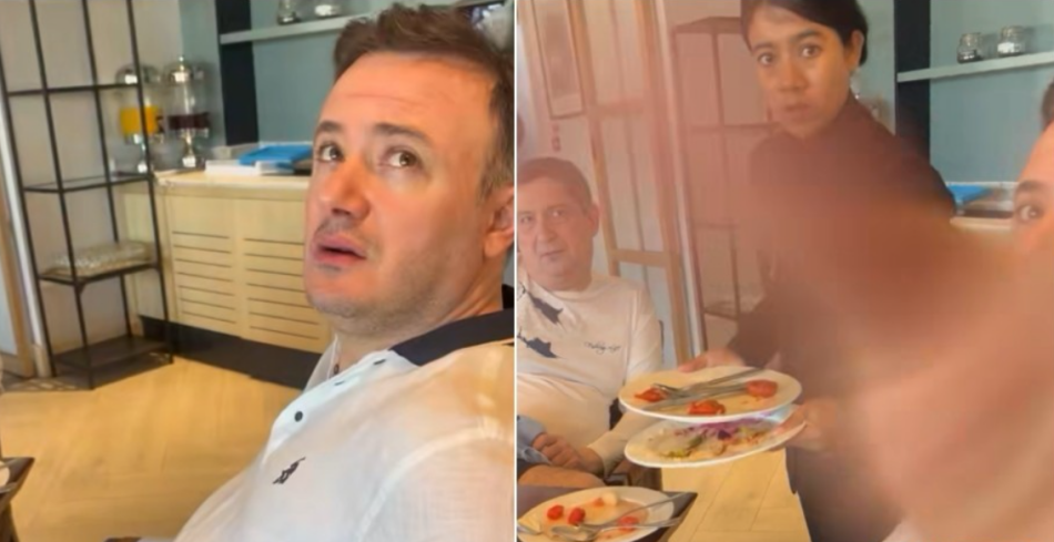 "რას ბედავს, ხელს ურტყამს!!!" - ირაკლი ზარქუასთან დაპირისპირების კადრები