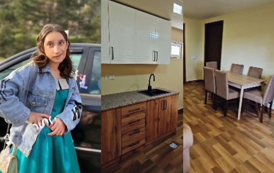 ვიდეო: მარიამ კოხრეიძის სახლში ავეჯი შეიტანეს – დავით ოქროპილაშვილი დასრულებული საცხოვრებლის კადრებს გვიზიარებს