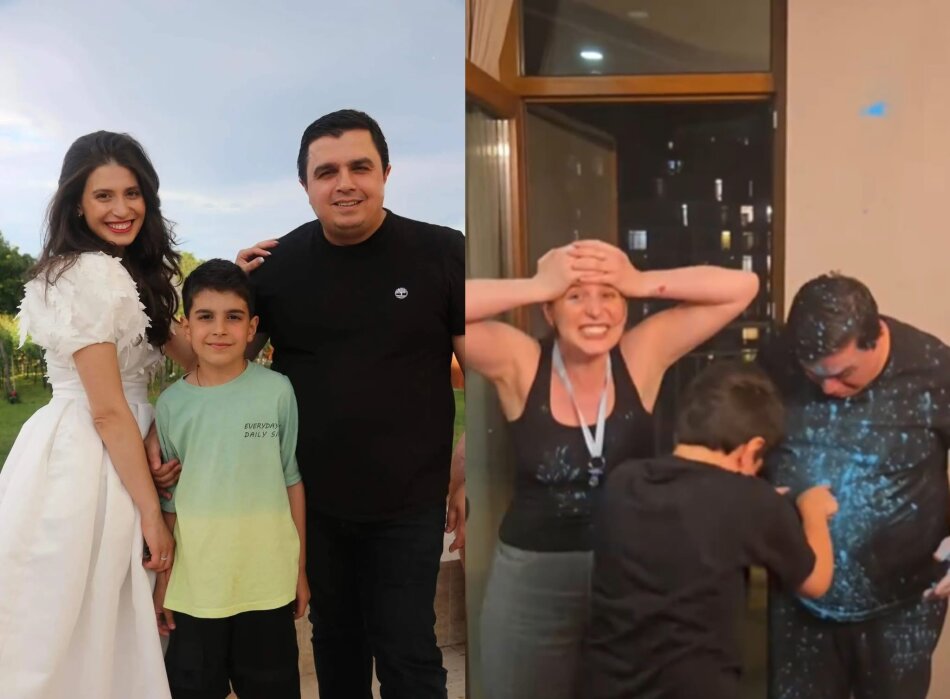 გიორგი უშიკიშვილი და ნანუკა კუპატაძე მეორე შვილს ელოდებიან – მხიარული კადრები სქესის გაგების ცერემონიიდან