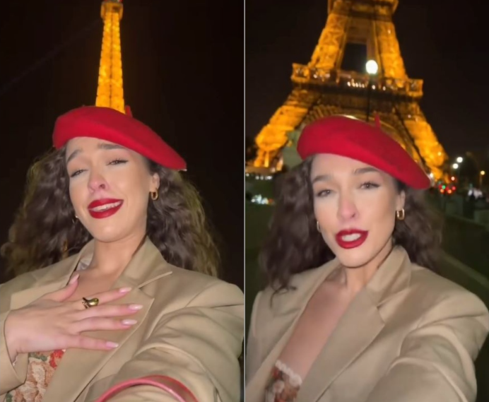ნუცა თოფურია ეიფელის კოშკის ფონზე ამღერდა უსაყვარლესი ვიდეო პარიზიდან