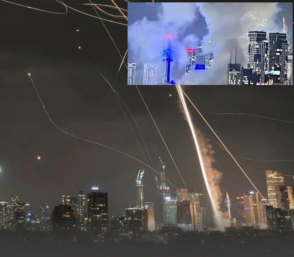 ამ ფოტოზე თელ–ავივია… ეს უკვე ნამდვილი ომია”-