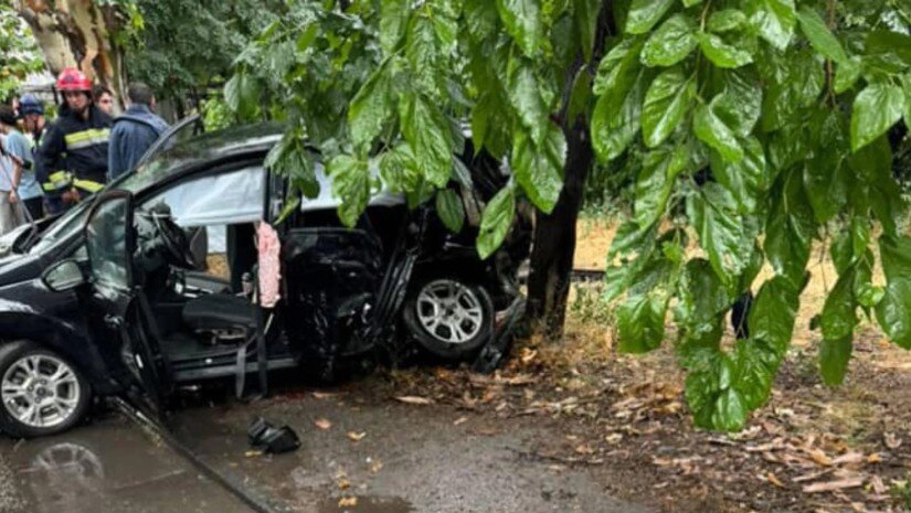 მძიმე ავარია ორთაჭალაში - არის მსხვერპლი