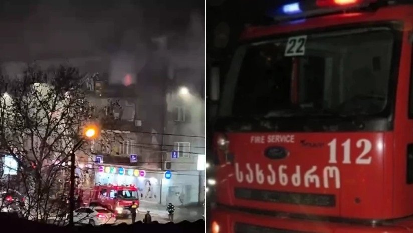 ბერი გაბრიელ სალოსის გამზირზე ხანძარი გაჩნდა - რა ვითარებაა ადგილზე