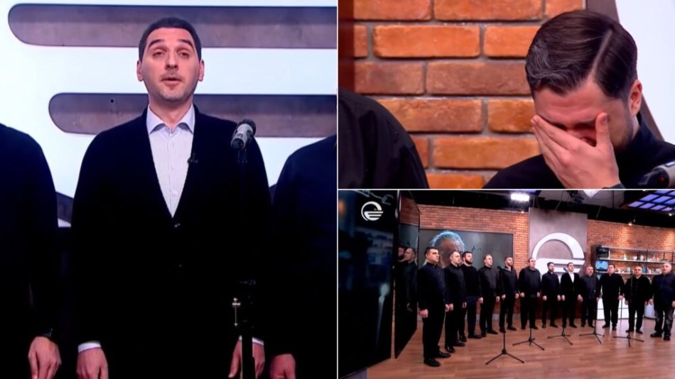 „გენაცვალეთ მაგ ტკივილში, მაგ ცრემლებში და მაგ სიყვარულში…“ – „იმედის“ ეთერში საქართველოს პატრიარქის საგალობლის შესრულებისას ანსამბლ „რუსთავის“ მომღერლებმა ცრემლები ვერ შეიკავეს