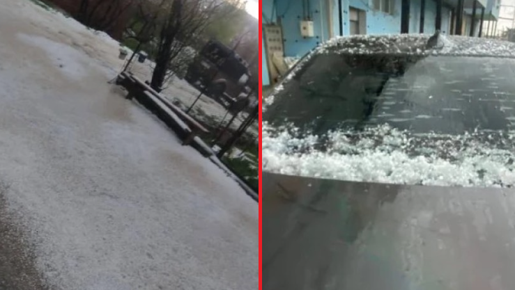 ძლიერი სეტყვა საგარეჯოში - ვრცელდება კადრები ადგილიდან